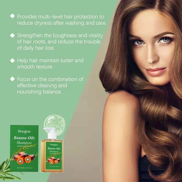 Shampoo à l'huile de Batana biologique