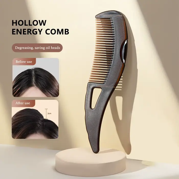 Brosse à cheveux à dents creuses pour femmes et hommes