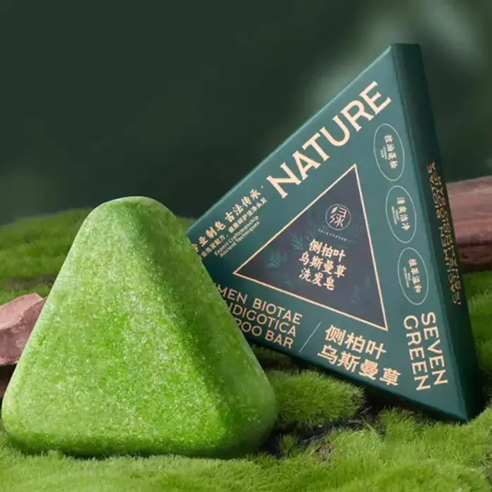 Barre de shampoing Triangle Nature