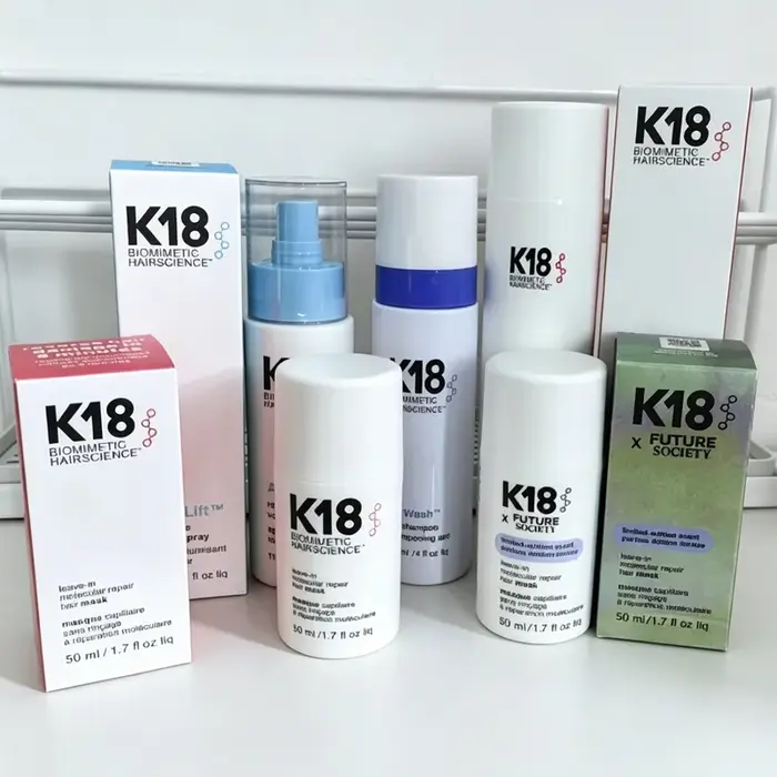 Nouveau Masque Capillaire Réparateur Moléculaire K18 Sans Rinçage 50ml 150ml – Traitement Profond à la Kératine pour