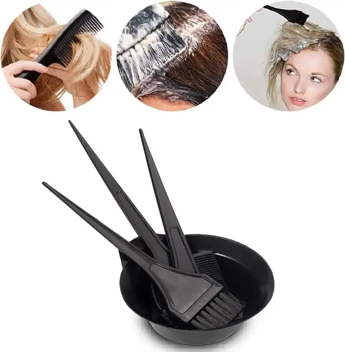 Kit de coloration de cheveux 4 pièces