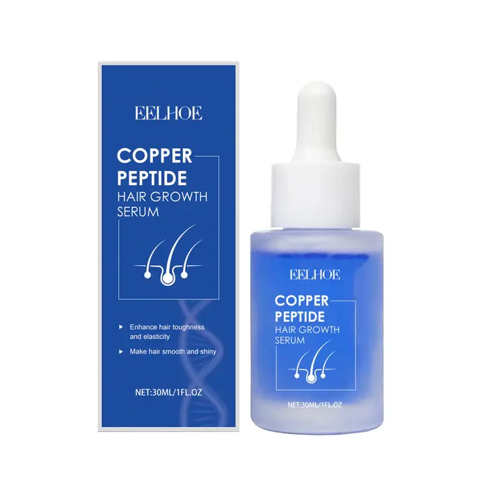 Sérum de soin capillaire au peptide de cuivre bleu : une huile capillaire qui nourrit les cheveux cr