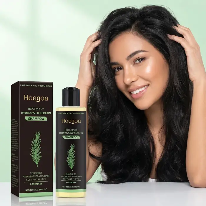 Shampooing capillaire Hoegoa à la rosemarie