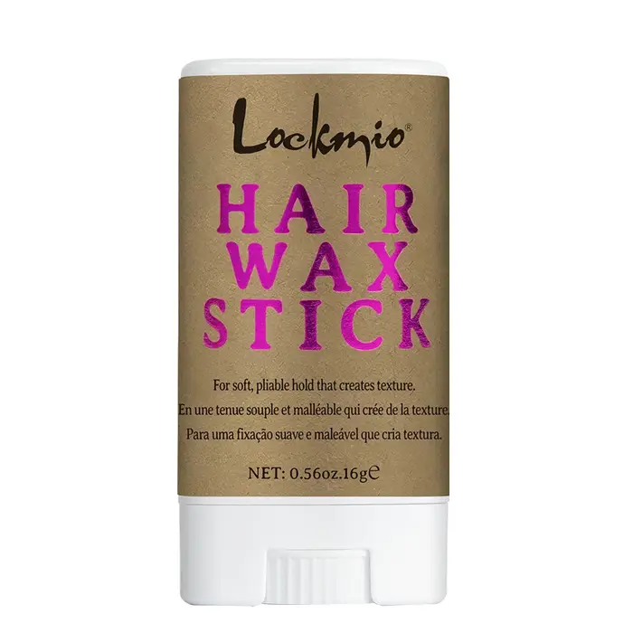 LOCKMIO femmes cheveux cire bâton pour perruques Anti-frisottis points contrôle style cire longue du