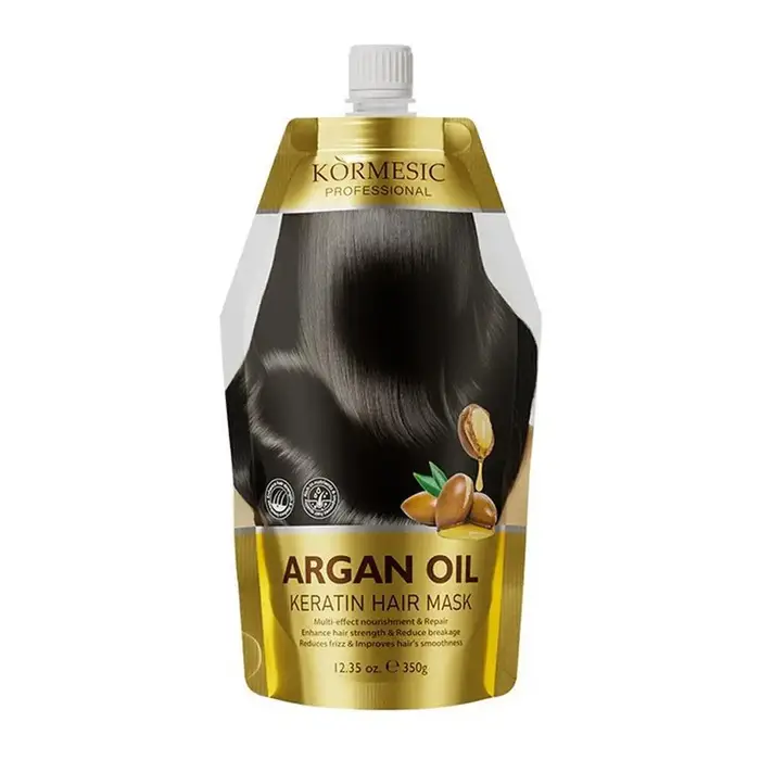 Masque capillaire magique à la kératine, réparation en 5 secondes des cheveux abîmés et crépus, douc