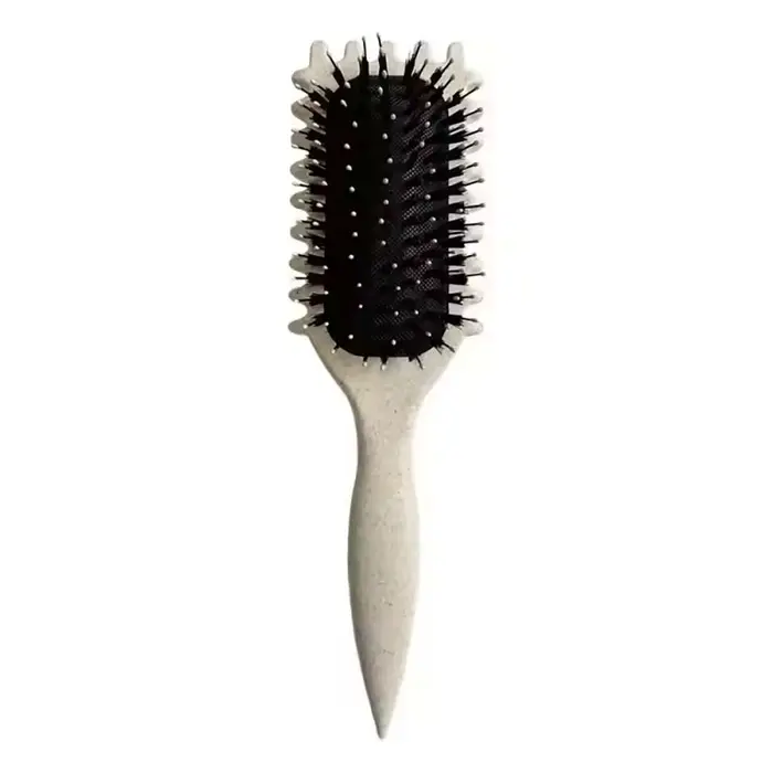 Brosse Coiffante pour Cheveux Bouclés – Brosse à Boucles pour Hommes et Femmes – Outil de Peignage e