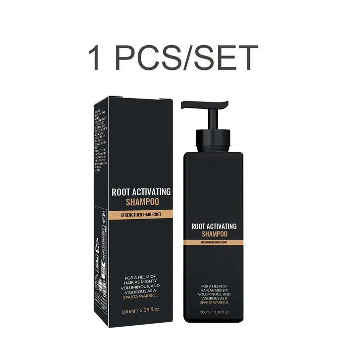 Shampooing pour hommes, soin du cuir chevelu, nettoyage en profondeur, gingembre, réglisse, volumisa