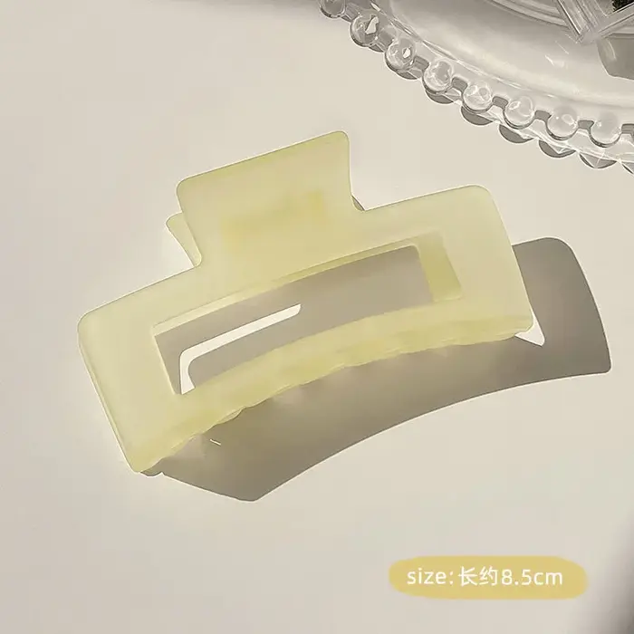 Pince à cheveux en gelée coréenne