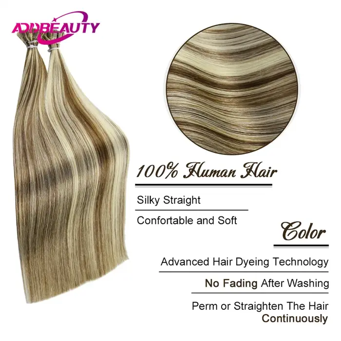 Extension de cheveux naturels lisses