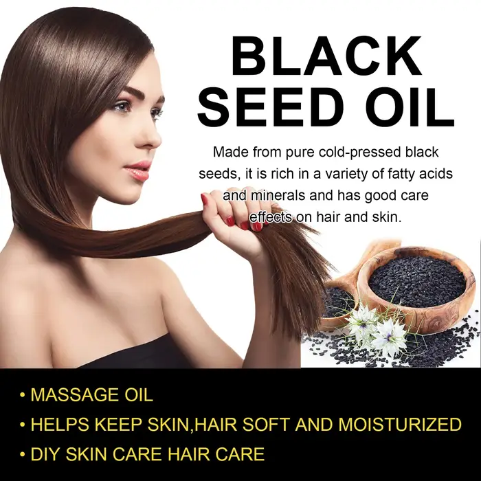  EELHOE huile de graines noires soin du cuir chevelu biologique naturel traitement de la calvitie pour produits de