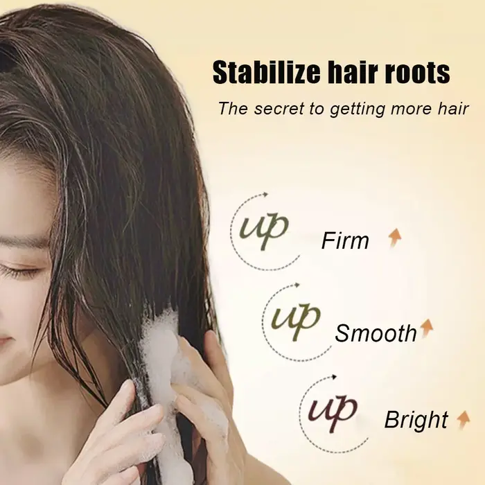 Shampoo Herbal Naturel Chinois Bawang 400ml - Shouwu & Ginseng - Soin Anti-Chute