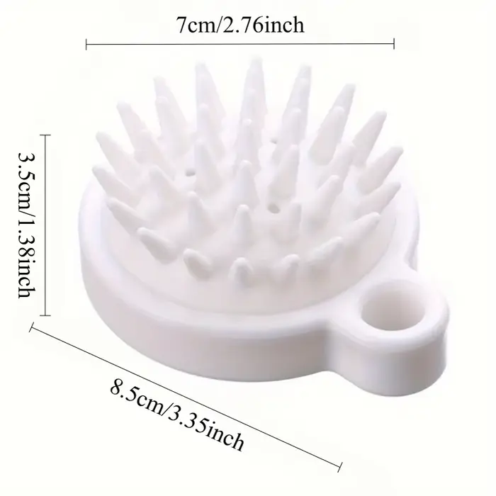 Brosse de massage du cuir chevelu