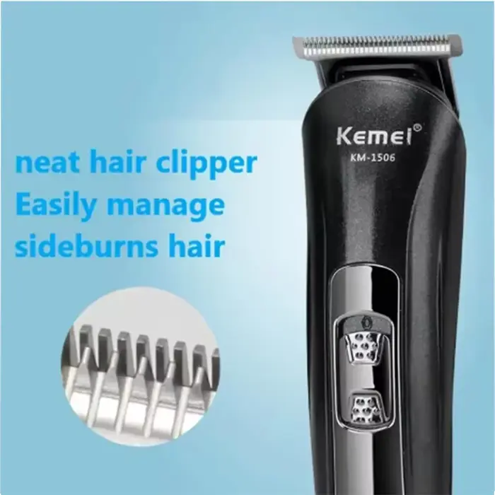Kemei KM-1506 3 en 1 rasoir électrique coupe de cheveux charge tondeuse à cheveux électrique Recharg