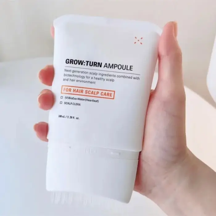 Ampoule Grow:Turn 100 ml avec brosse pour le cuir chevelu
