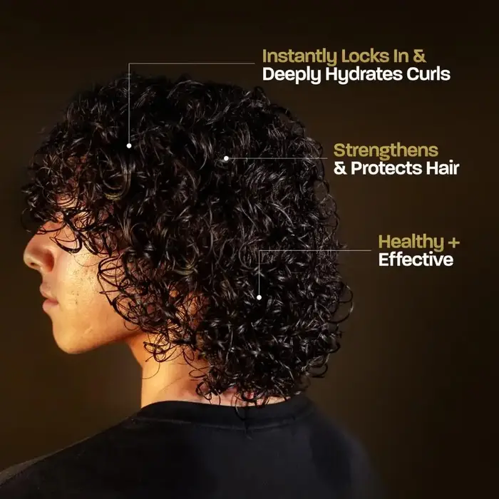 Crème coiffante instantanée pour boucles - Tenue longue durée