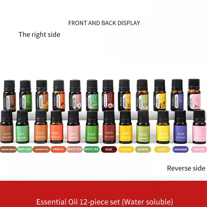 Coffret cadeau d'huiles essentielles