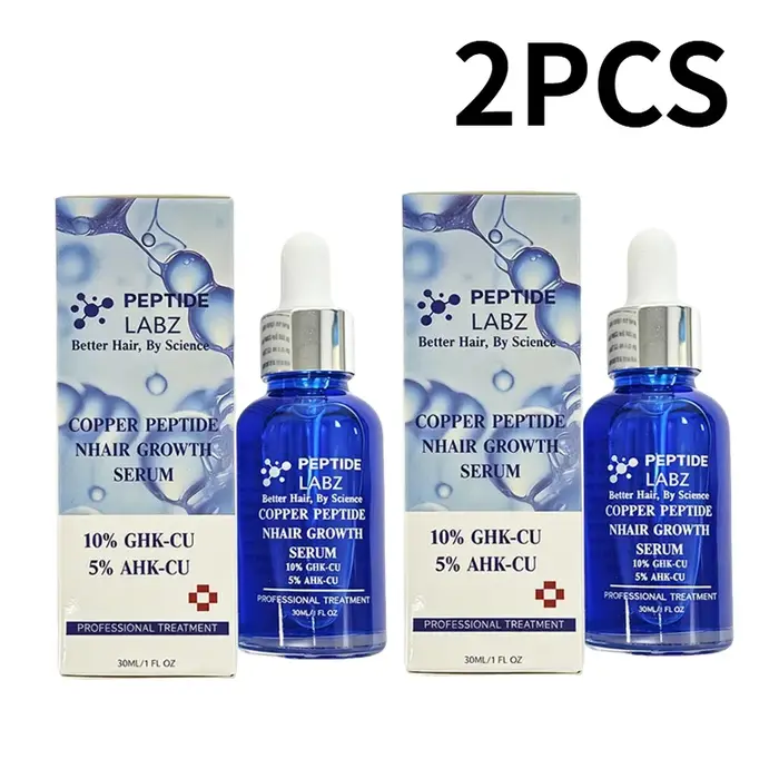 Sérum de croissance capillaire au cuivre Peptide Labz 30 ml