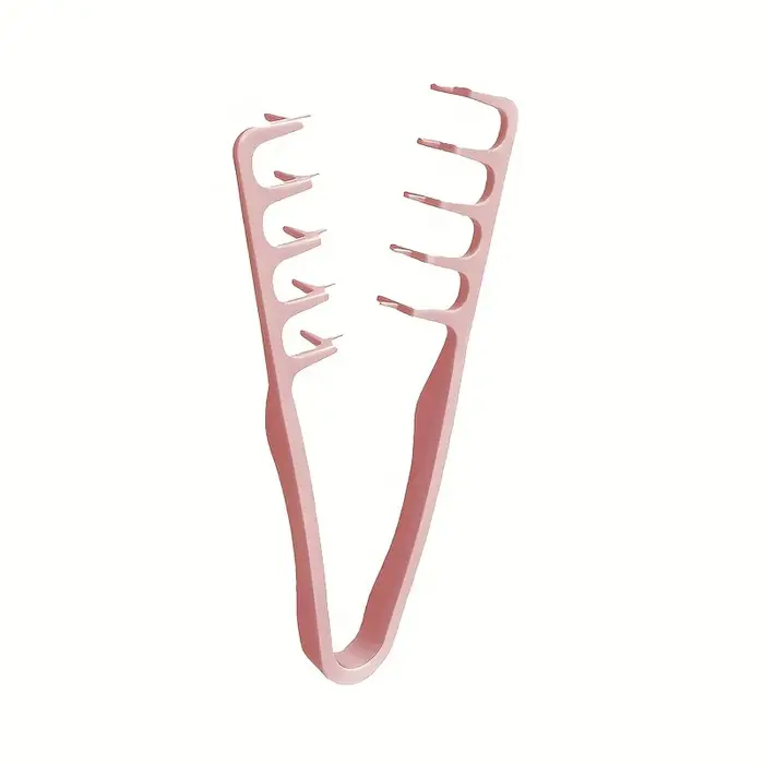 Peigne volumateur de cheveux, outil de coiffure texturé moelleux en plastique ABS pour cheveux norma
