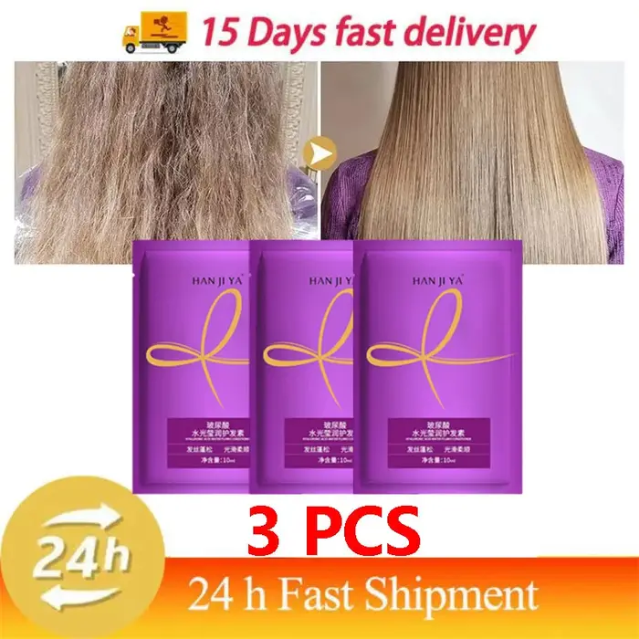 Crème lissante aux protéines, nourrit, adoucit les cheveux, créant des cheveux lisses et soyeux, rép