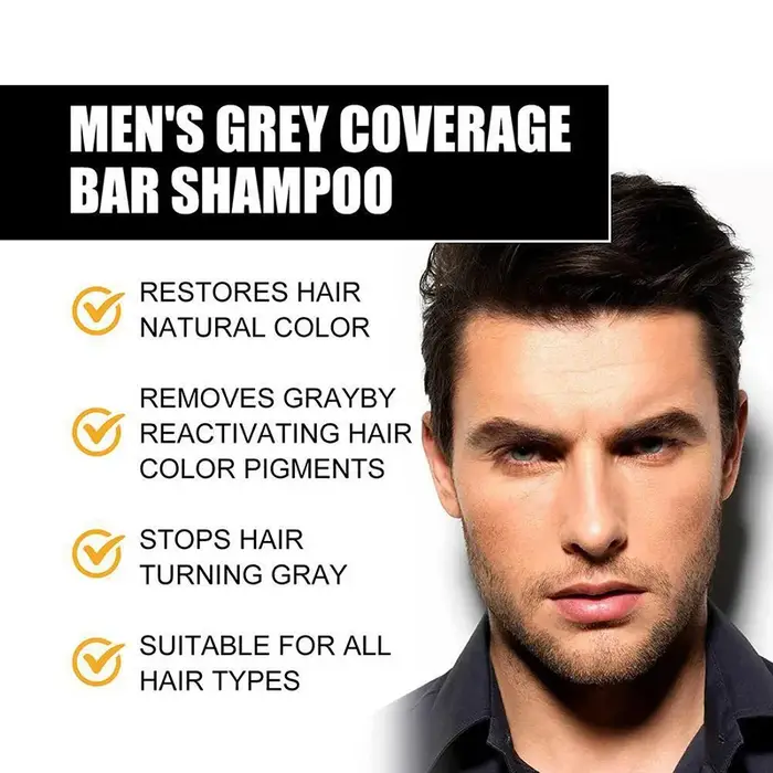 Regina-Shampoing pour cheveux noirs pour hommes