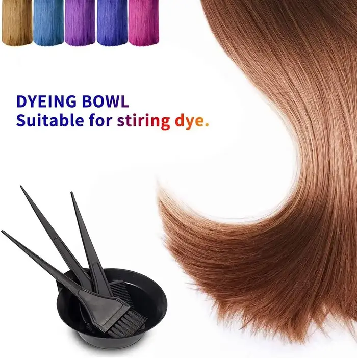 Kit de coloration de cheveux 4 pièces