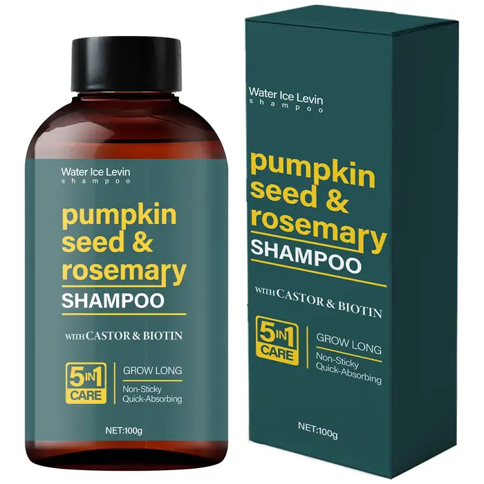 Shampoing à l‘Huile de Graines de Citrouille et Romarin 100g
