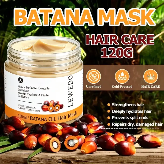 Masque capillaire à l'huile de Batana
