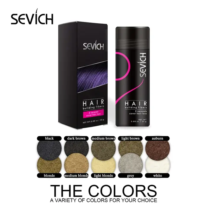 Sevich 25g Poudre de fibres capillaires densifiantes