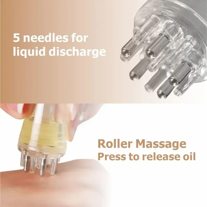 Applicateur d'huile capillaire – Peigne de massage du cuir chevelu pour soins et relaxation des cheveux