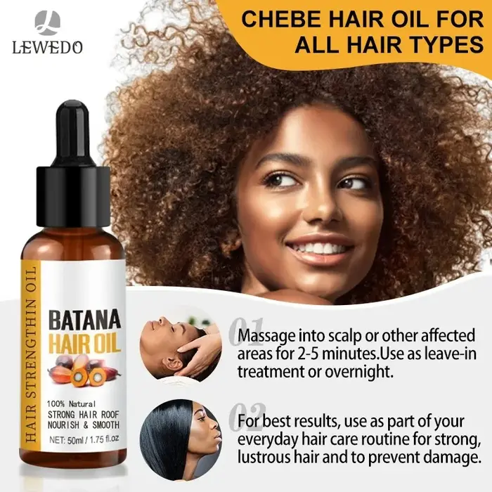 Huile de Batana pour la croissance des cheveux