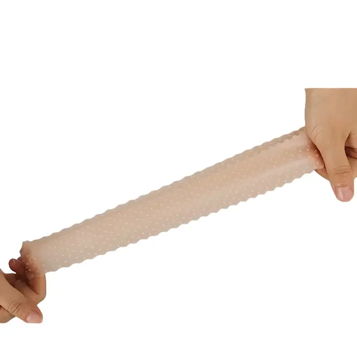 Perruque élastique en Silicone, fixation réglable, bandeau sans couture, perruques antidérapantes, b