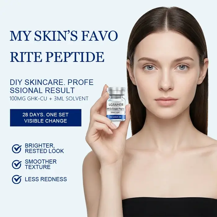 Sérum aux peptides de cuivre GHK-Cu pour le visage - Réparateur