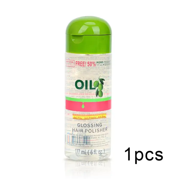 Huile d'olive, contrôle des frisottis et brillant