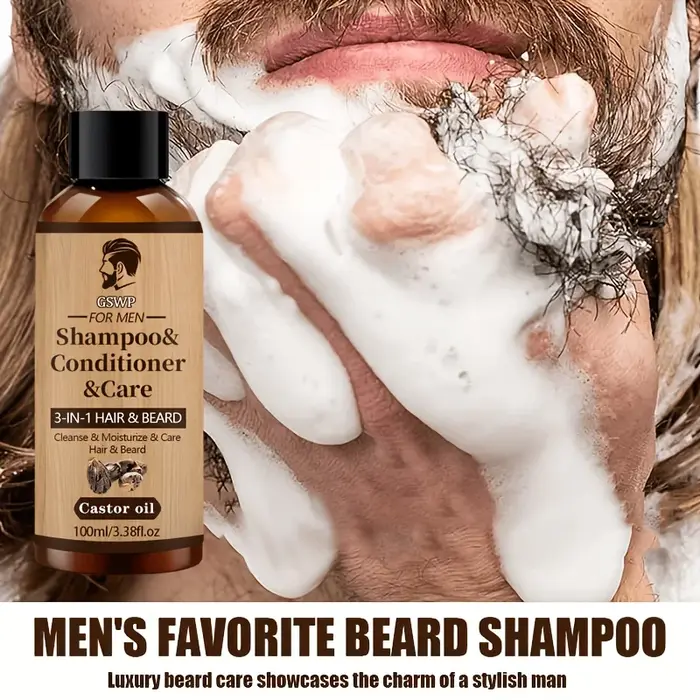 GSWP 3-en-1 : Lavage pour cheveux et barbe
