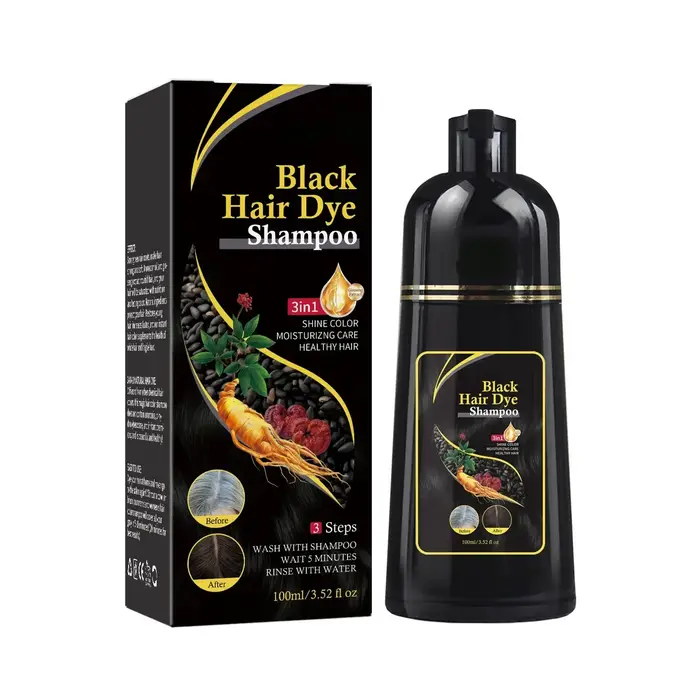 Shampooing 3 en 1 à base de plantes naturelles pour hommes et femmes, embaupour cheveux, couverture 
