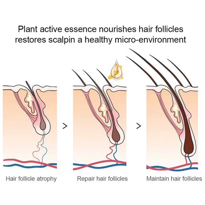Huile de croissance de barbe puissante pour hommes