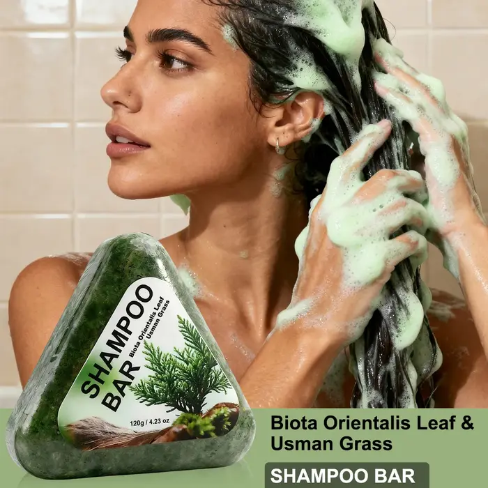 Usman Herbe Shampoo Bar pour la croissance des cheveux