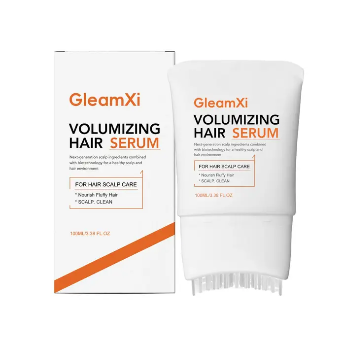 Sérum Capillaire Volumisant et Nourrissant pour le Cuir Chevelu, Anti-Frisottis, Lissant, Hydratant,