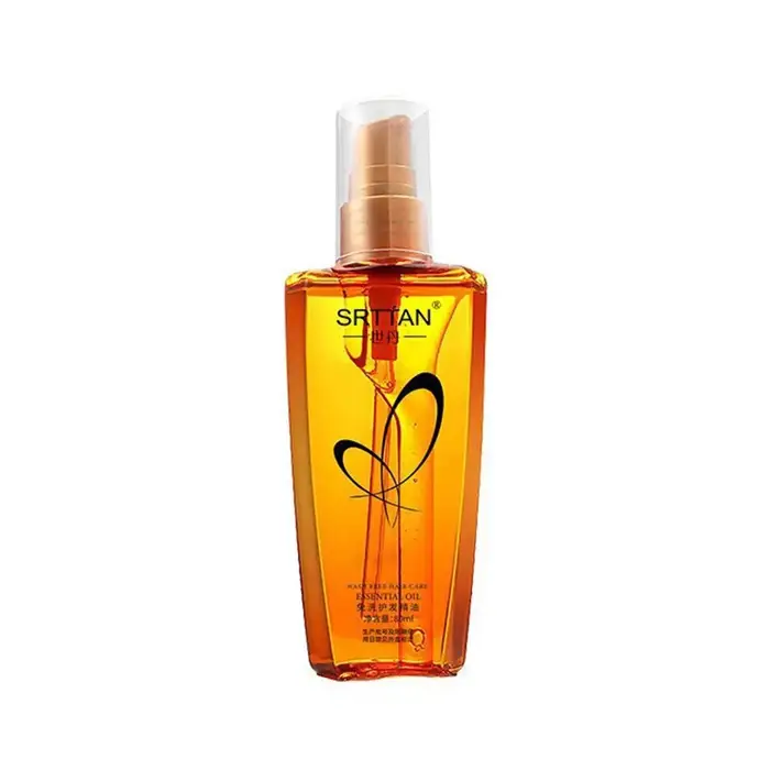 Sérum capillaire à l'huile d'argan marocaine, brume d'huile légère pour pointes fourchues, cheveux c