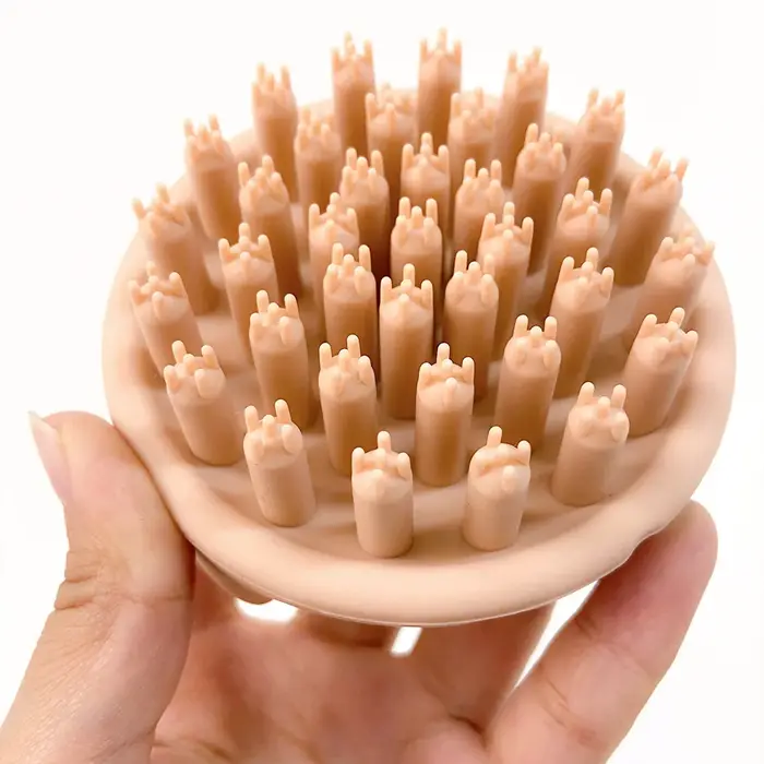 Brosse à shampoing pour masseur de cuir chevelu