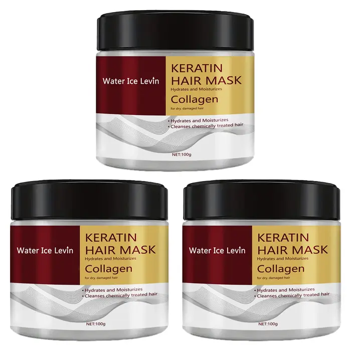 Masque capillaire à la kératine avec collagène