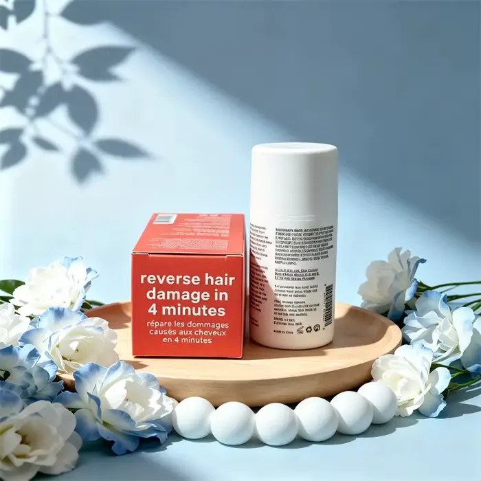Masque capillaire réparateur moléculaire sans rinçage, soin profond à la kératine, pour des cheveux