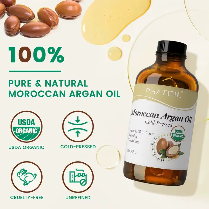 PHATOIL 118ml huile d'argan marocaine