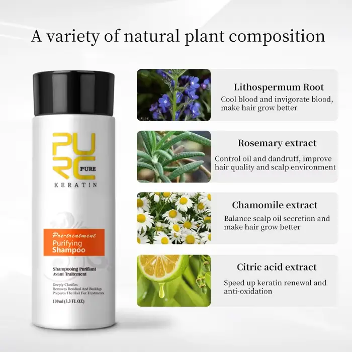 PURC – shampoing purifiant à la kératine