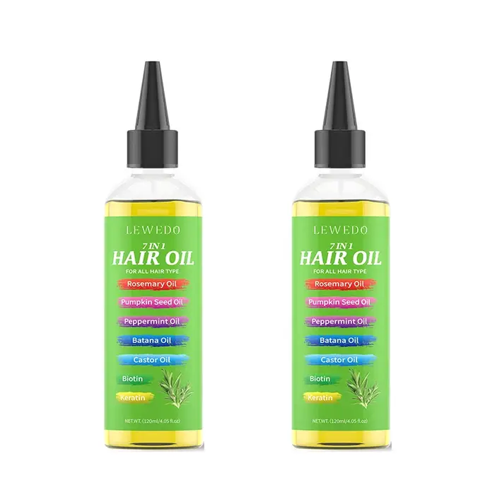 Huile capillaire 7-en-1 pour tous types de cheveux