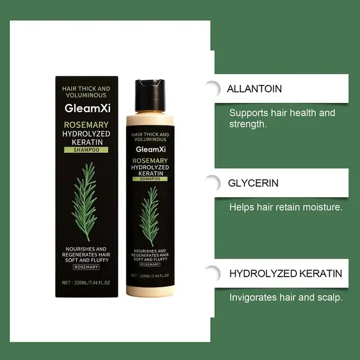Shampooing de croissance capillaire au romarin 220 ml
