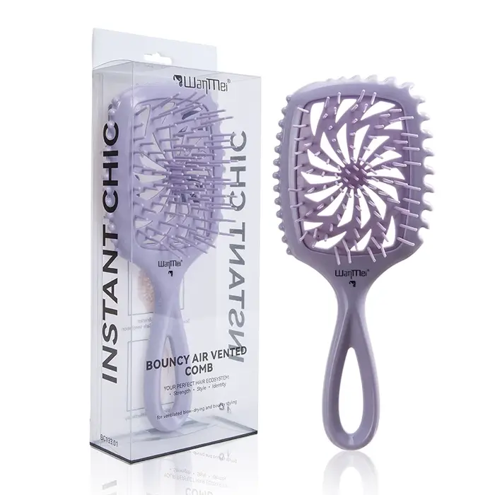 WANMEI Brosse à cheveux démêlante - Sans effort sans enchevêtrement - idéale pour les bouclés naturels