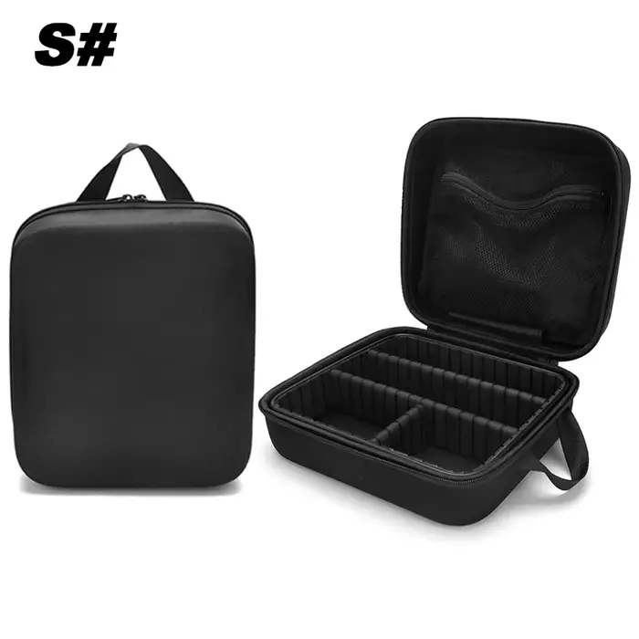 1 pièces Portable Salon de coiffure outils sac de rangement ciseaux Clips peigne étui étanche