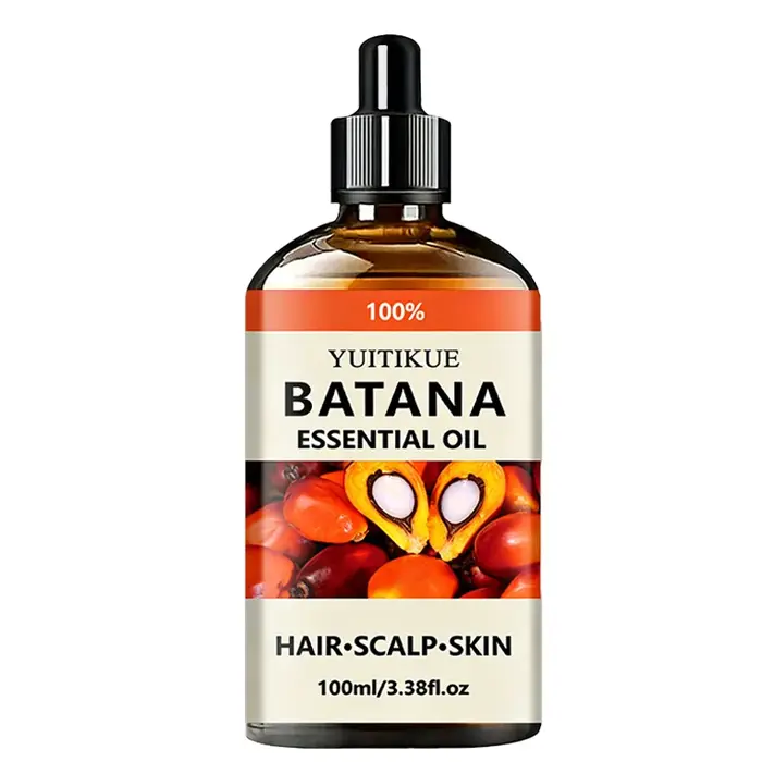 Huile essentielle de Batana pure à 100 % Yuitikue, 100 ml, huile naturelle multi-usage pour la crois
