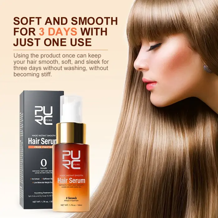 PURC – sérum magique lissant pour cheveux
